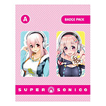 Super Sonico - Pack 2 pin's Set A