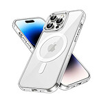 Evetane Coque iPhone 14 Pro Max transparente Motif Compatible Magsafe antichocs
