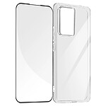 Myway Pack Protection pour Xiaomi 13 Lite Coque Souple + Verre Trempé Transparent