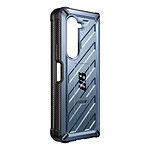 Supcase Coque pour Samsung Galaxy Z Fold 5 Multicouche Clip ceinture et béquille support Unicorn Beetle Kickstand Case  Bleu