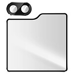 iMak Verre Trempé Écran Arrière + Caméra pour Samsung Galaxy Z Flip 5 Noir