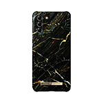 IDEAL OF SWEDEN Coque pour Galaxy S21 Plus Motif Port Laurent Marble Noir
