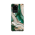 IDEAL OF SWEDEN Coque pour Galaxy S20 Ultra Motif Luxueux Golden Jade Marble Vert