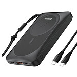 Swissten Powerbank MagSafe pour Smartphone 10 000mAh Power Delivery 18W Quick Charge 20W Noir