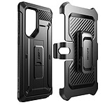 Supcase Coque pour Samsung S22 Ultra Antichoc Béquille Supcase Unicorn Beetle Pro noir