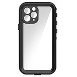 Redpepper Coque Intégrale pour iPhone 11 Pro Waterproof IP68  Contour Noir