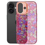 Avizar Coque pour iPhone 16 Antichoc Souple Tutti Frutti