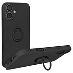 Avizar Coque pour iPhone 16 Plus Bague Support Silicone Flexible