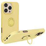 Avizar Coque pour iPhone 16 Pro Bague Support Silicone Flexible