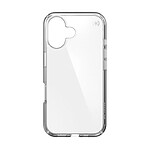 Speck Coque pour iPhone 16 Presidio Antichocs et Antimicrobienne Transparent