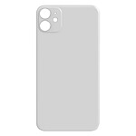 Clappio Vitre arrière de remplacement pour iPhone 11 Blanc