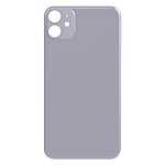 Clappio Vitre arrière de remplacement pour iPhone 11 Violet