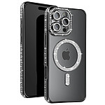 Avizar Coque MagSafe Diamant pour iPhone 16 Pro Max avec Design Luxe