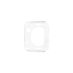 Eko Coque de Protection pour Apple Watch 42mm Souple et Ultra-fine en TPU Blanc