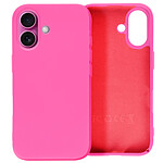 Avizar Coque pour iPhone 16 Plus Semi-rigide Soft-touch Anti-traces Fuchsia Avizar Coque pour iPhone 16 Plus Semi-rigide Soft-touch Anti-traces Fuchsia