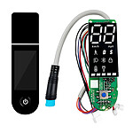 Avizar Tableau de Bord de Remplacement avec Couvercle pour Trottinette Xiaomi Mi 3