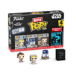 Star Wars - Pack 4 figurines Bitty POP! Luke 2,5 cm