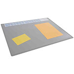 DURABLE Sous-main avec calendrier, PP, gris x 5