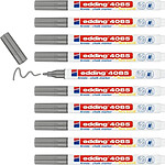 EDDING Marqueur craie liquide 4085 argent 1-2 mm x 10