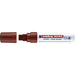 EDDING Marqueur craie liquide 4090 marron 4-15 mm EDDING Marqueur craie liquide 4090 marron 4-15 mm