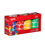 APLI Lot de 4 rouleaux gommettes géométriques 27 mm (5428 pièces) Assorties APLI Lot de 4 rouleaux gommettes géométriques 27 mm (5428 pièces) Assorties