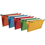 ESSELTE Boite de 25 dossiers Suspendus VMG fond V A4 Couleurs assorties