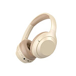 Avizar Casque Stéréo Bluetooth 5.0 Modèle Pharell Beige