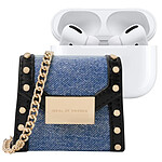 IDEAL OF SWEDEN Étui pour AirPods Mini Sac Paloma Reworked Denim Bleu