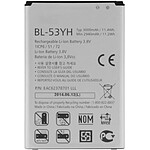 Clappio Batterie interne pour LG G3 3000mAh modèle BL-53YH