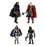 Le Seigneur des Anneaux : La Guerre des Rohirrim - Pack 4 figurines Build-A (BAF: Snow Troll) 10 cm