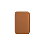 Avizar Porte-cartes avec Fixation Magnétique Magsafe en Cuir Marron