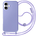 Avizar Coque Cordon Semi Rigide Soft touch pour iPhone 16