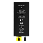 Clappio Batterie Sans BMS pour iPhone 12 et pour iPhone 12 Pro Capacité 2815mAh