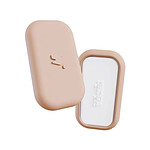 MONEY WALKIE Porte-monnaie sans Contact avec Coque Modèle POP Compact et Simple d'Usage Rose