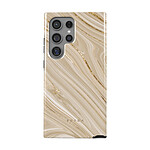 Burga Coque pour Galaxy S24 Ultra Tough Antichocs Modèle Full Glam Beige