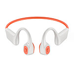 Avizar Casque de Natation IPX8 Bluetooth 5.3 32GB Modèle Bali Blanc