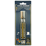 SECURIT Lot de 2 Marqueurs Craie Liquide ORIGINAL SMALL Ogive 1 - 2 mm Or et Argent SECURIT Lot de 2 Marqueurs Craie Liquide ORIGINAL SMALL Ogive 1 - 2 mm Or et Argent