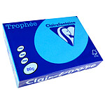 CLAIREFONTAINE Ramette 500 Feuilles Papier 80g A4 210x297 mm Certifié FSC Bleu royal