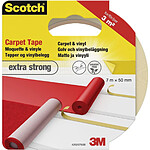 SCOTCH Ruban Adhésif Double Face pour Moquette Extra-fort 50 mm x 7 m
