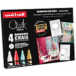 UNI-BALL Marqueur craie Chalk marker, coffret Noël tradition UNI-BALL Marqueur craie Chalk marker, coffret Noël tradition
