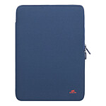 Rivacase Housse pour PC 15 pouces / MacBook 16 pouces Verticale en Néoprène Bleu