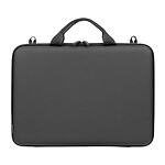 Rivacase Housse pour PC 14'' / MacBook Air 15'' Hydrofuge à Bandoulière Noir
