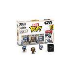 Star Wars : Mandalorian - Pack 4 figurines Bitty POP! Heavy Mandalorian 2,5 cm