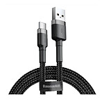Baseus Câble de Charge et Transfert USB-USB-C 3A 1m Gris