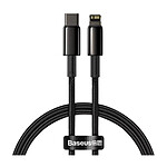 Baseus Câble de Charge et Transfert USB-C-Lightning 20W 2m Noir