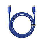 Baseus Câble Lightning vers USB-C 20W Crystal Shine Charge et Synchronisation 1,2m Bleu