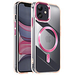 Avizar Coque MagSafe pour iPhone 11 Dos Cristal Color