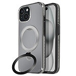 Avizar Coque MagSafe pour iPhone 15 Antichoc avec Support Pliable