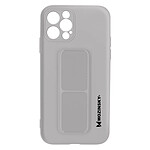 Wozinsky Coque iPhone 12 Pro Silicone Support Magnétique Pliable Wozinsky Gris