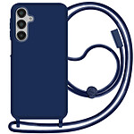 Avizar Coque Cordon Semi Rigide Soft touch pour Samsung Galaxy A16 Bleu